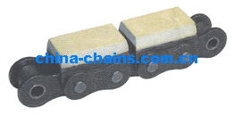 Roller Chain with Vulcanised Elastomer Profiles 08B-G1 08B-G2 10B-G1 10B-G2 12B-G1 12B-G2 16A-G1 16B-G1 20B-G1 24B-G1