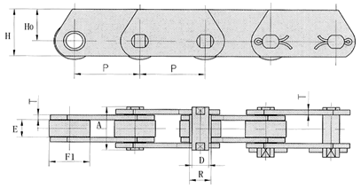 Conveyor Chain (MT series) MT20 MT28 MT40 MT56 MT80 MT112 MT160 MT224 MT315 MT450