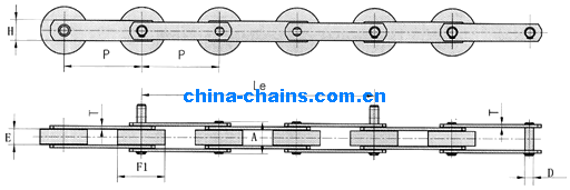 Escalator step-chains ST131 T131 JJT131