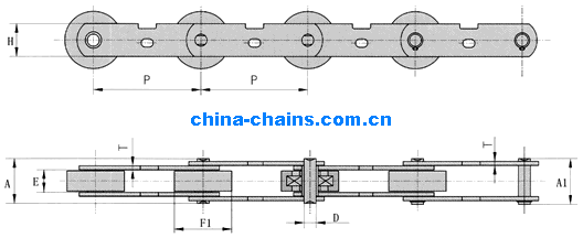 Escalator step-chains PT131 PT133