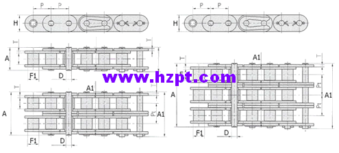 Roller Chain with Straight Side Plates (A Series) C08A-1 C10A-1 C12A-1 C16A-1 C20A-1 C24A-1 C28A-1 C32A-1 C08A-2 C10A-2 C12A-2 C16A-2 C20A-2 C24A-2 C28A-2 C32A-2 C08A-3 C10A-3 C12A-3 C16A-3 C20A-3 C24A-3 C28A-3 C32A-3