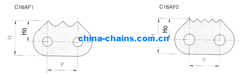 Sharp Top Chains C60F2 60-910